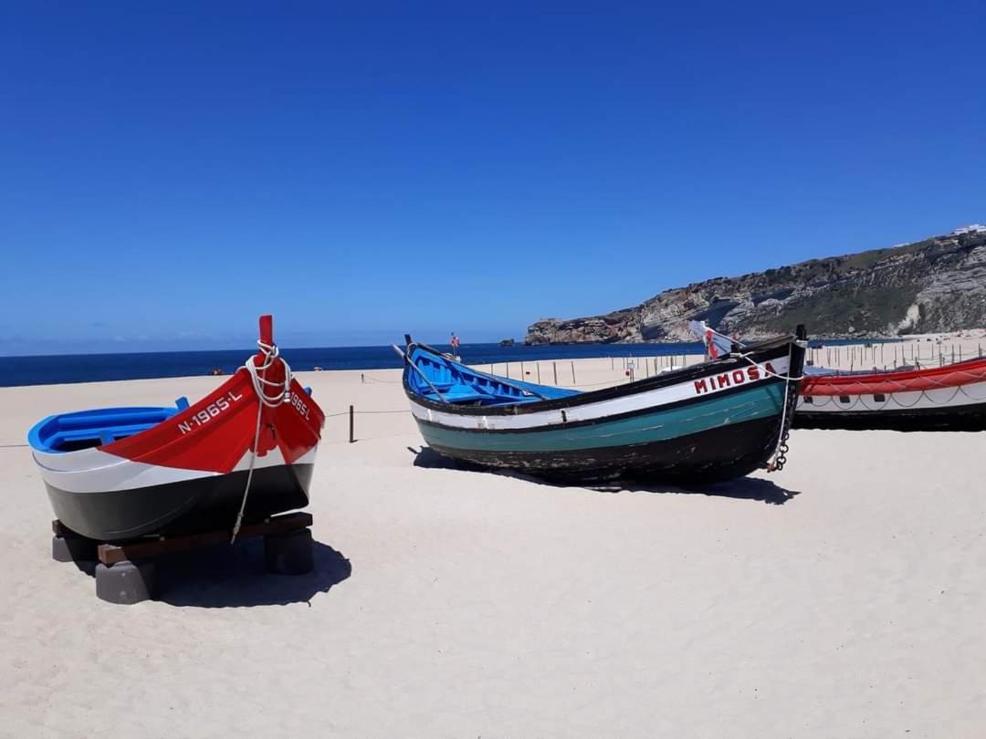 Refugio Villa Mar Nazare Bagian luar foto